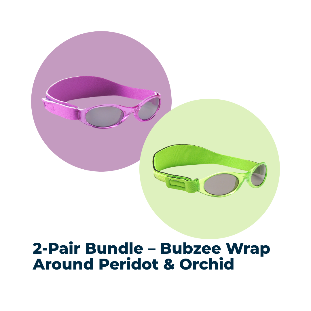 2-Pair Bundle – Bubzee Wrap Around Peridot & Orchid
