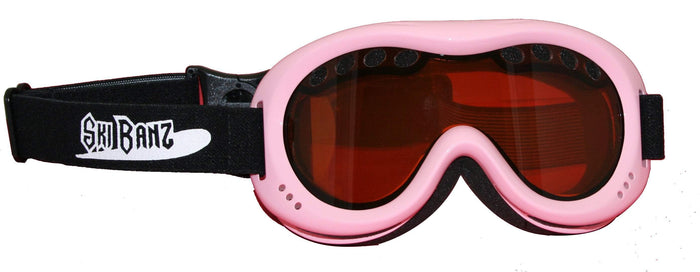 Gafas de esquí para niños con protección UV antiempañamiento in pink