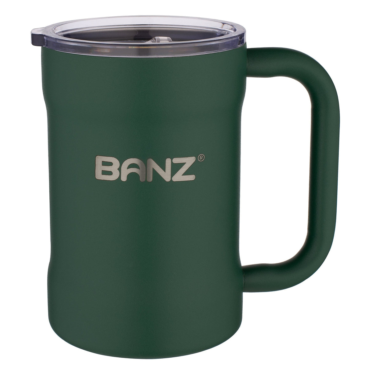 BANZ insulated travel mug 16oz in Dark Green