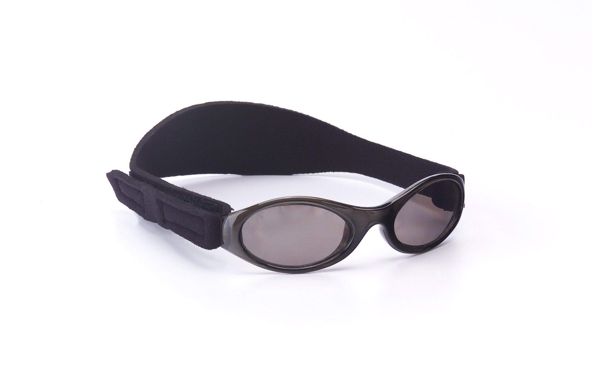 Baby BANZ wrap around sunglasses in Black with UV protection