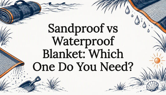 Hand-drawn blanket and water title card