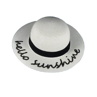 Hello Sunshine Sunhat with Sequins