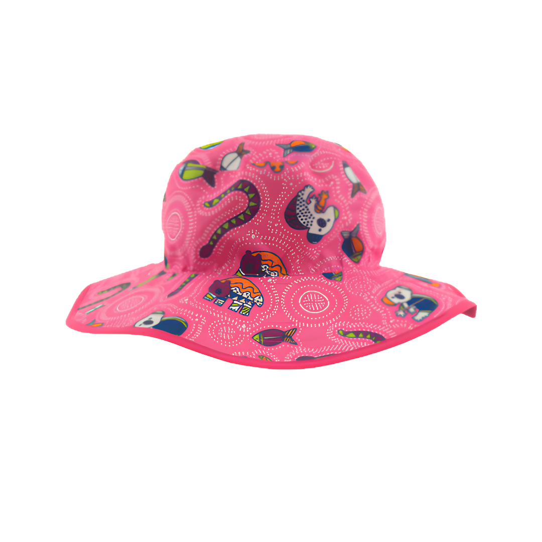 Toddler Reversible Sun Hats with UPF 50+ Protection