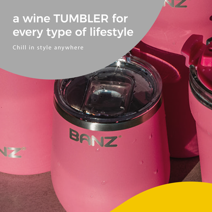 Picnic Wine Insulated Stainless Tumbler 12oz