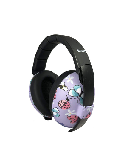 BANZ Hearing Protection Baby Earmuffs - Prints Butterflies