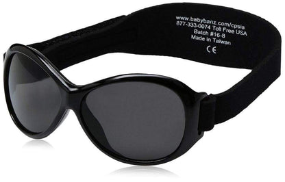 BANZ Sunglasses Toddler Sunglasses- Retro Wrap Around Onyx